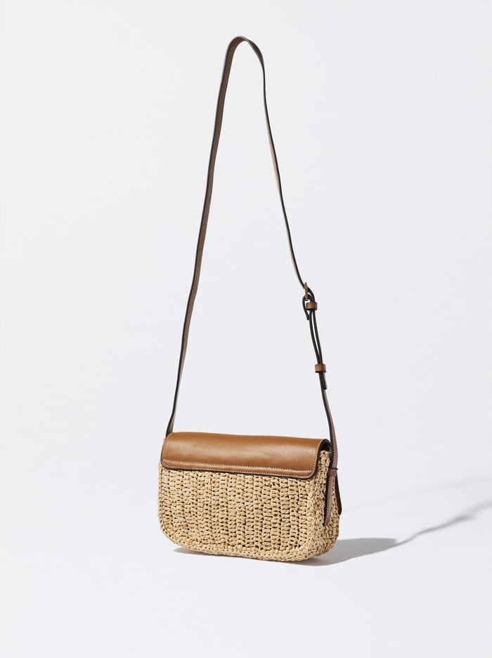 Parfois Straw Crossbody Kabelka Damske Hnede | Slovensko-XQYF42018