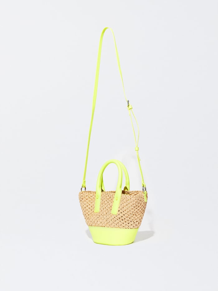 Parfois Straw Crossbody Kabelka Damske Žlté | Slovensko-APYX30162