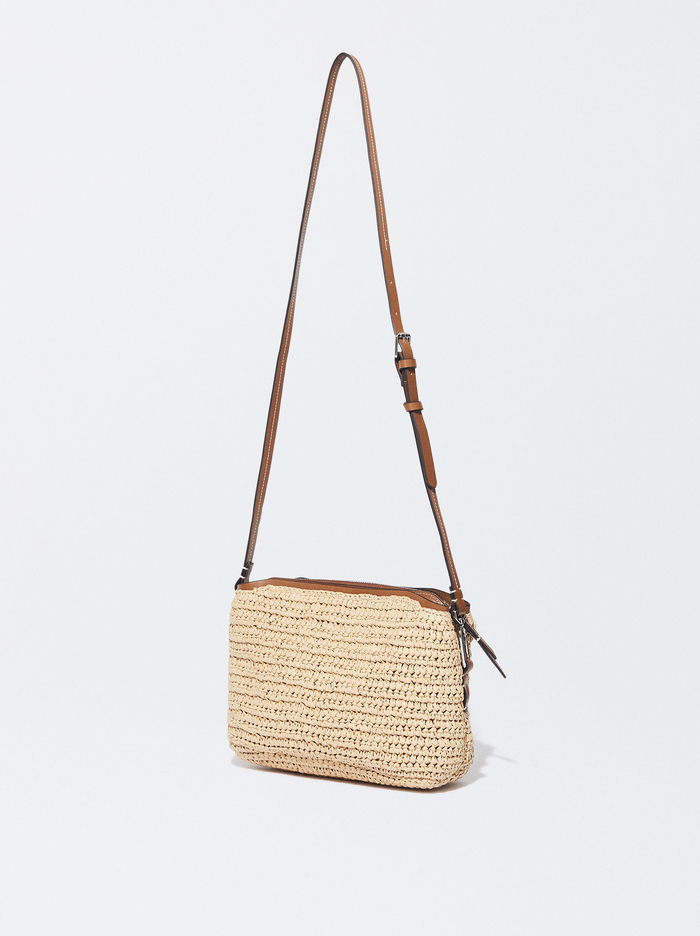 Parfois Straw-Effect Crossbody Kabelka Damske Béžové | Slovensko-EVHC98763
