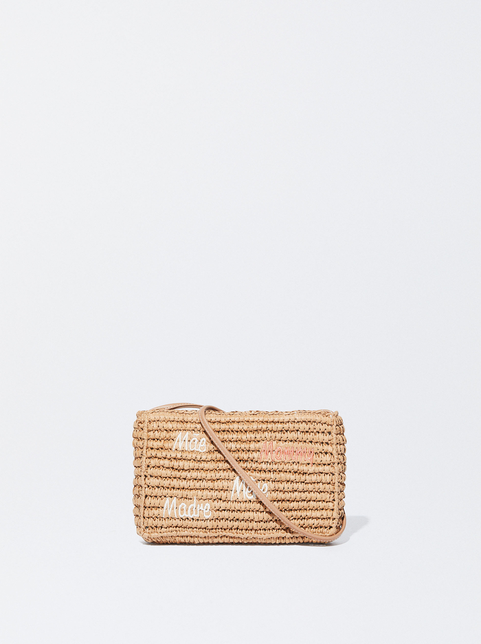 Parfois Straw-Effect Crossbody Kabelka Damske Béžové | Slovensko-QBFZ78164