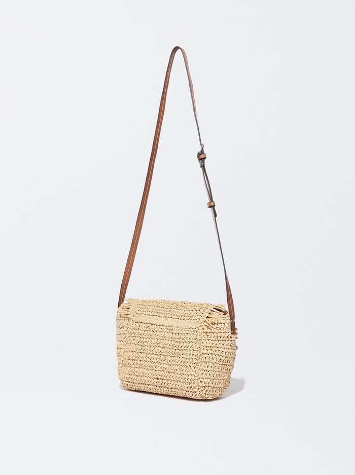 Parfois Straw-Effect Crossbody Kabelka Damske Béžové | Slovensko-QBZL12740