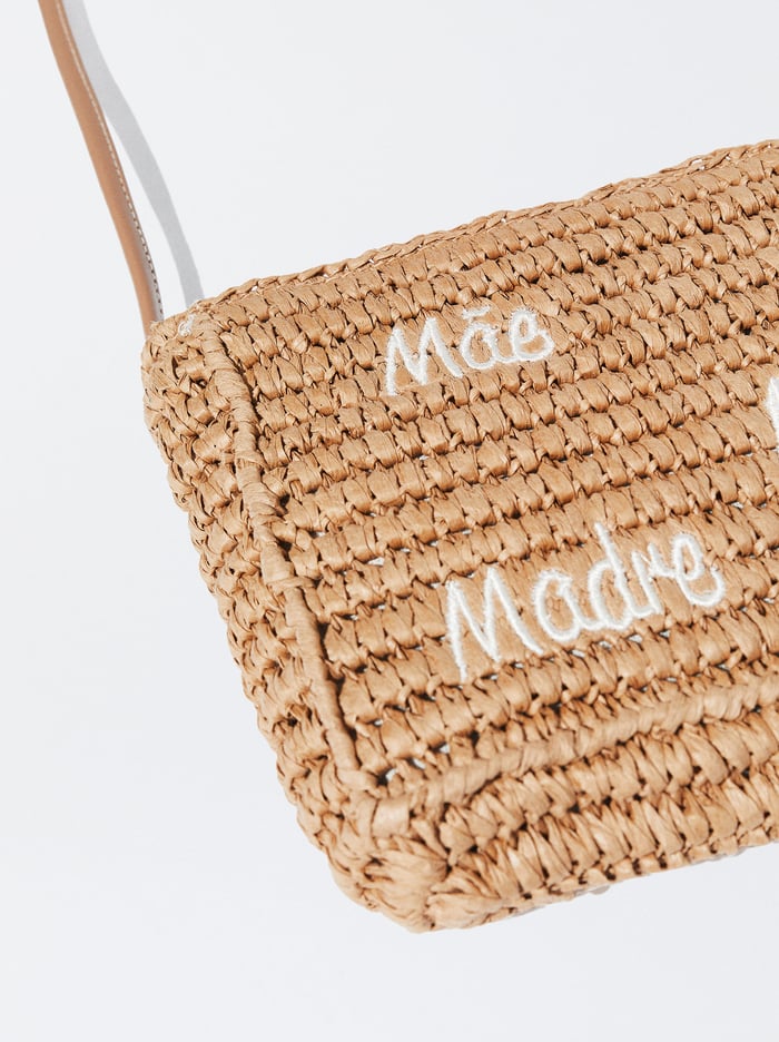 Parfois Straw-Effect Crossbody Kabelka Damske Béžové | Slovensko-VYHD64319