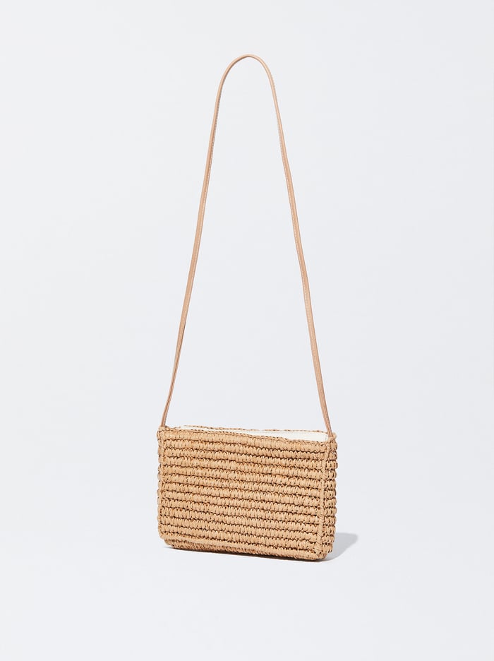 Parfois Straw-Effect Crossbody Kabelka Damske Béžové | Slovensko-VYHD64319