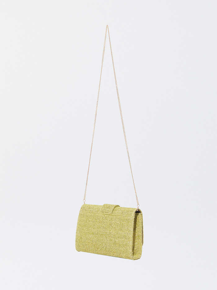 Parfois Straw-Effect Crossbody Kabelka Damske Zelene | Slovensko-XVAW56482