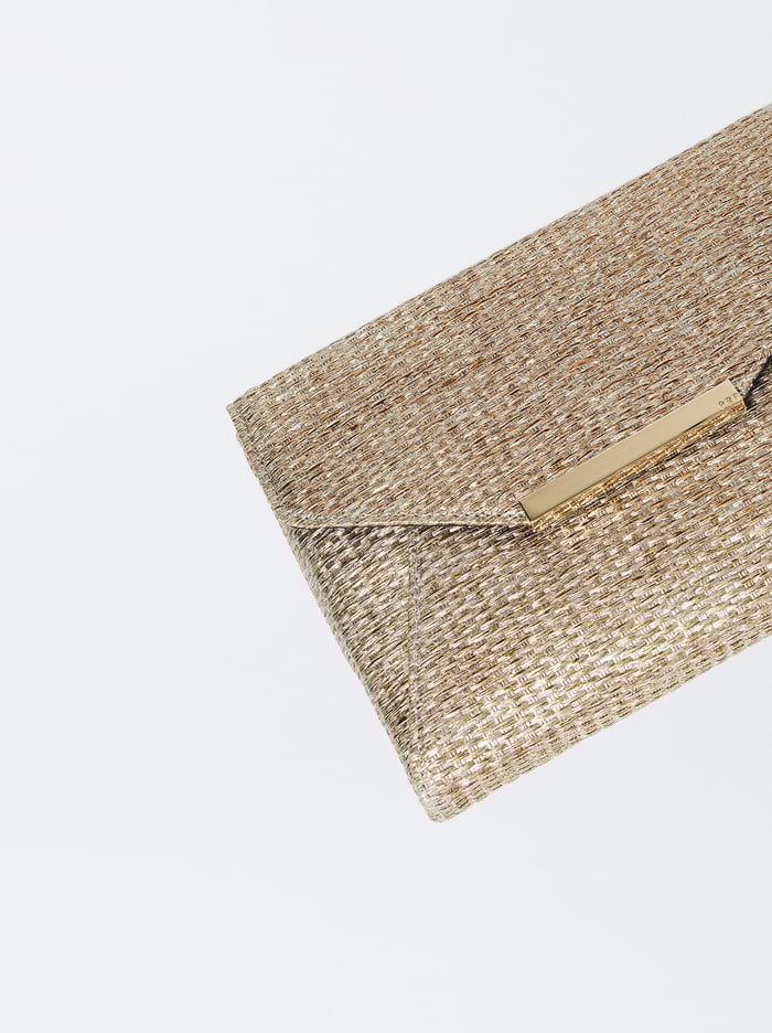Parfois Straw-Effect Kabelky Damske Zlate | Slovensko-CDSF83941