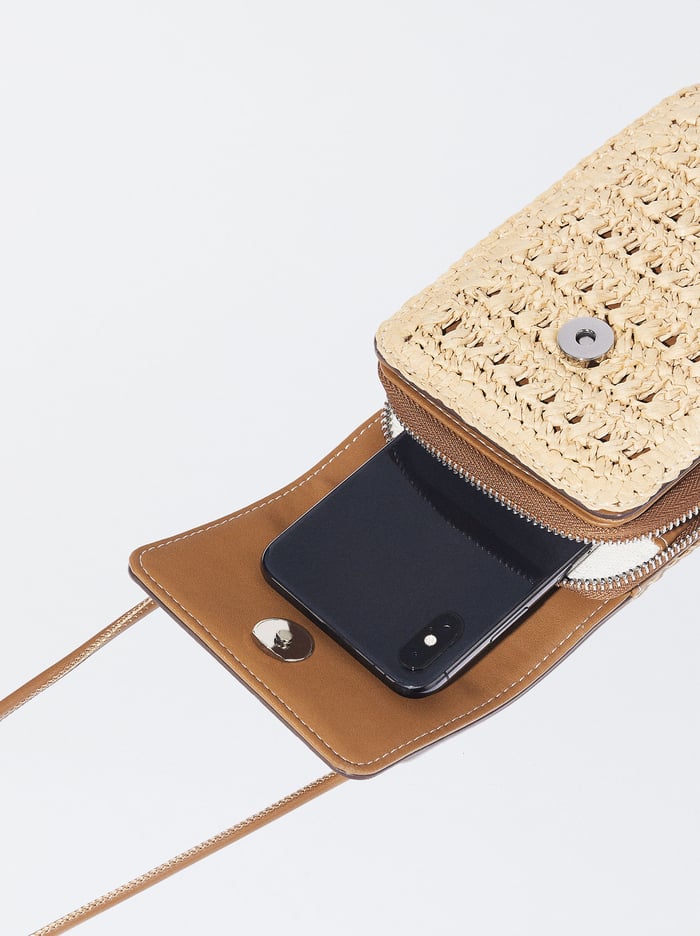 Parfois Straw-Effect Taska Na Mobil Damske Béžové | Slovensko-RWDH25078
