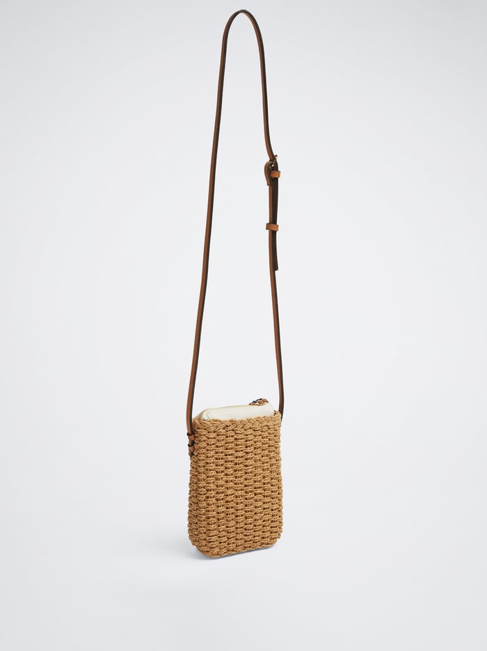 Parfois Straw-Effect Taska Na Mobil Damske Béžové | Slovensko-UWPD32756