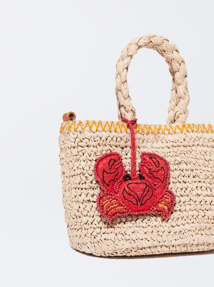 Parfois Straw Mini Crossbody Kabelka Damske Červené | Slovensko-FLTR80539