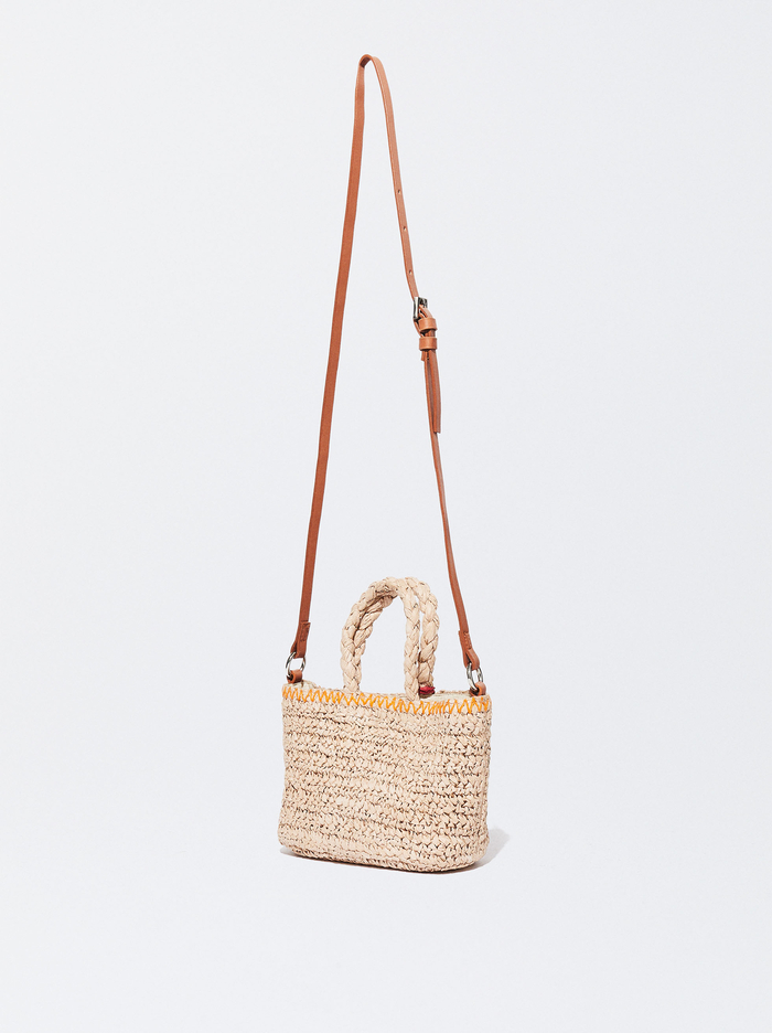 Parfois Straw Mini Crossbody Kabelka Damske Červené | Slovensko-FLTR80539