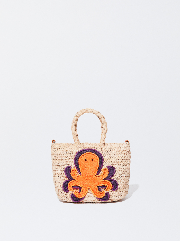 Parfois Straw Mini Crossbody Kabelka Damske Béžové Oranžové | Slovensko-LHQI60927