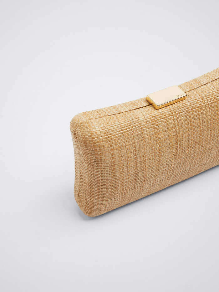 Parfois Straw Party Spojková Taška Damske Hnede | Slovensko-BYKR91824