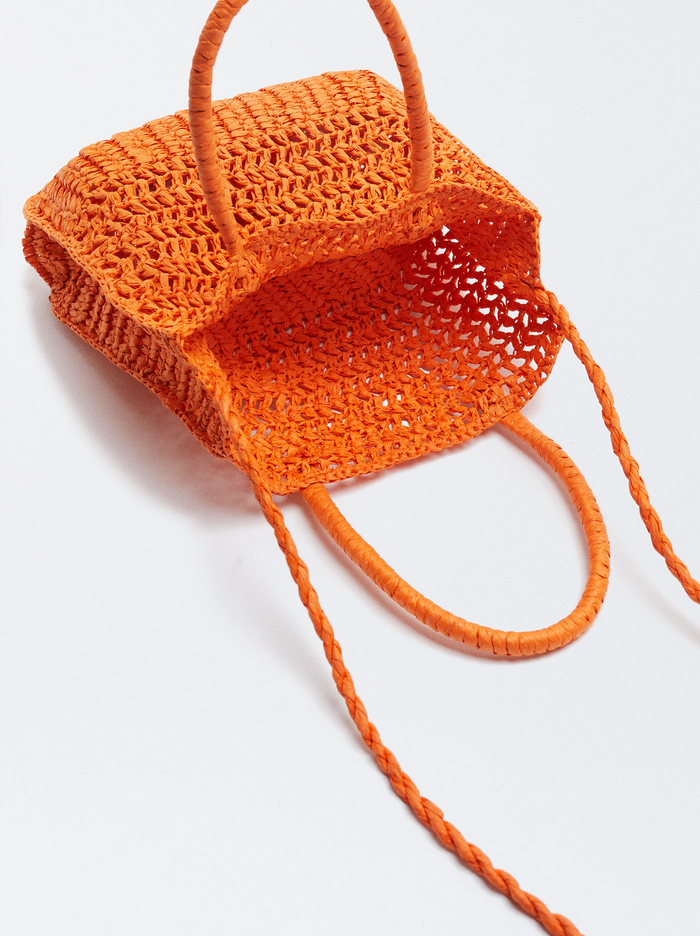 Parfois Straw Prenosná Taška Damske Oranžové | Slovensko-VDLQ75631