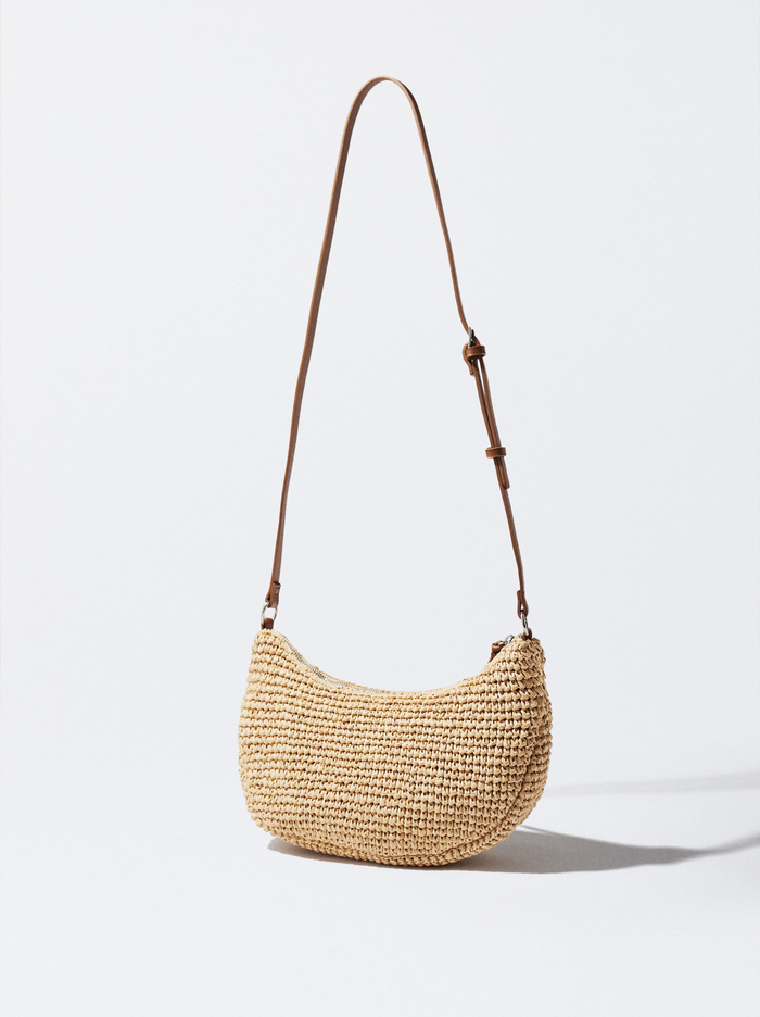 Parfois Straw With Chain Remienkove Taška Cez Rameno Damske Hnede | Slovensko-IUBT59712
