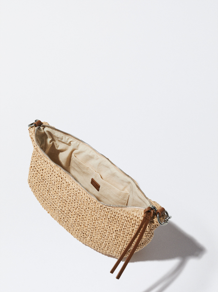 Parfois Straw With Chain Remienkove Taška Cez Rameno Damske Hnede | Slovensko-IUBT59712