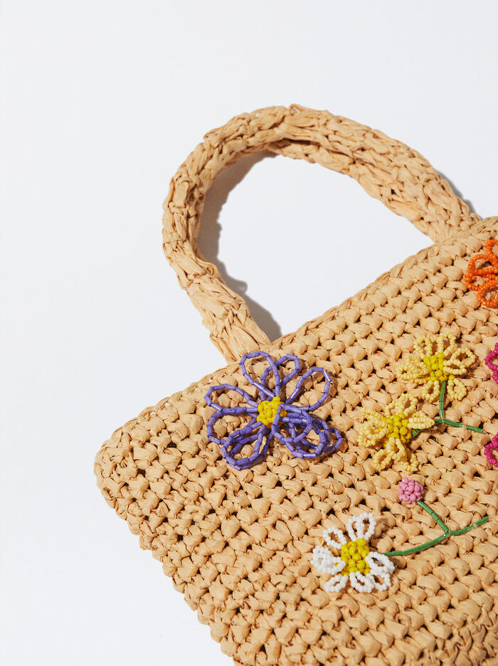 Parfois Straw With Flowers Kabelky Damske Viacfarebný | Slovensko-XMLY81475