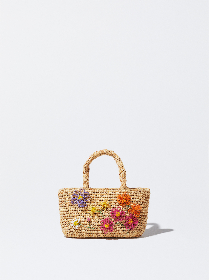 Parfois Straw With Flowers Kabelky Damske Viacfarebný | Slovensko-XMLY81475