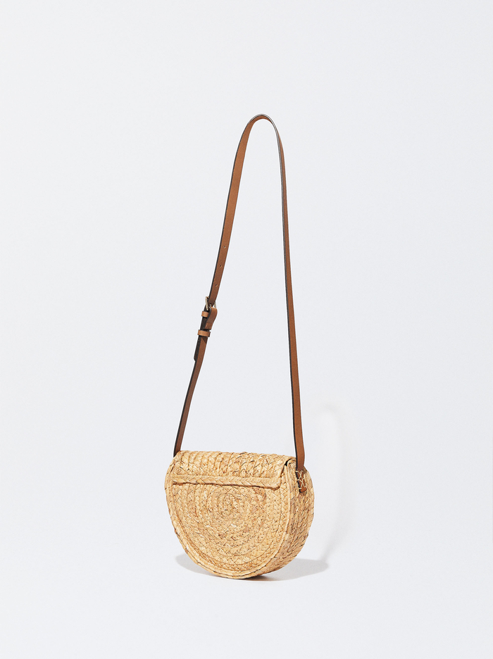 Parfois Straw With Pendant Crossbody Kabelka Damske Béžové | Slovensko-VNMJ87312
