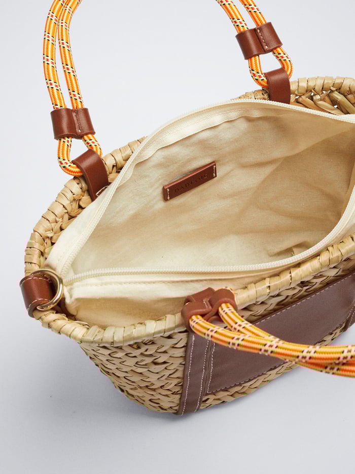Parfois Straw With Pendant Prenosná Taška Damske Hnede | Slovensko-CFJK72306
