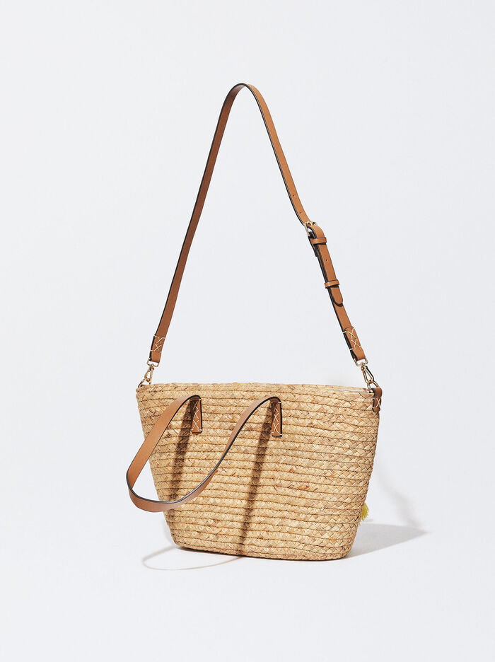 Parfois Straw With Pendant Prenosná Taška Damske Béžové | Slovensko-GKZP45231