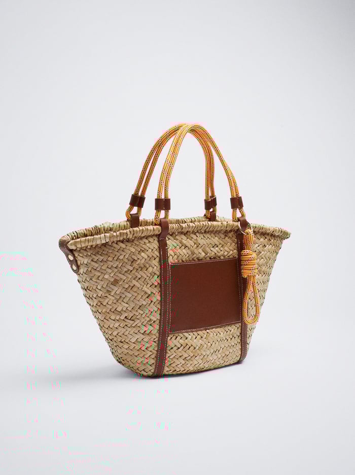 Parfois Straw With Pendant Prenosná Taška Damske Hnede | Slovensko-KVLH69132