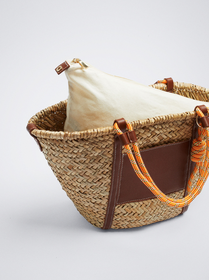 Parfois Straw With Pendant Prenosná Taška Damske Hnede | Slovensko-KVLH69132