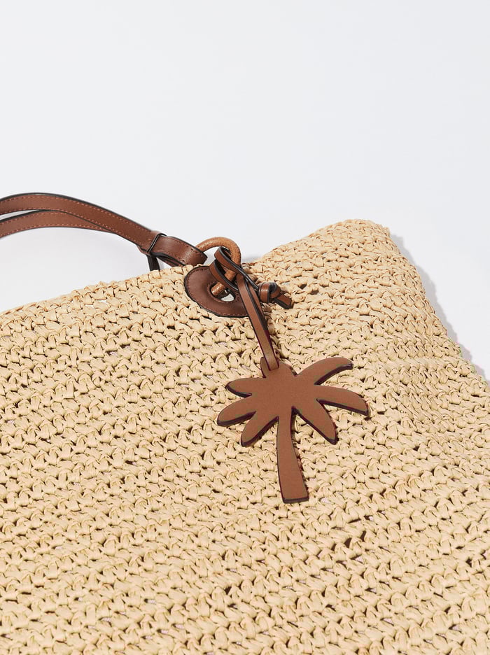 Parfois Straw With Pendant Prenosná Taška Damske Hnede | Slovensko-LBOM57321