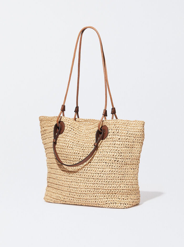 Parfois Straw With Pendant Prenosná Taška Damske Hnede | Slovensko-LBOM57321