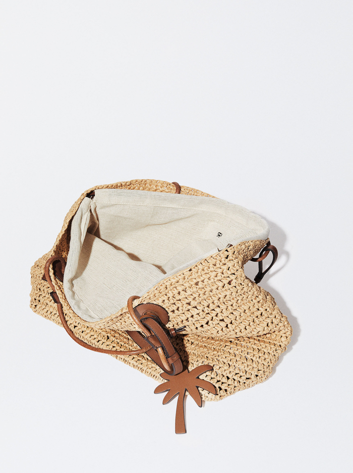 Parfois Straw With Pendant Prenosná Taška Damske Hnede | Slovensko-LBOM57321
