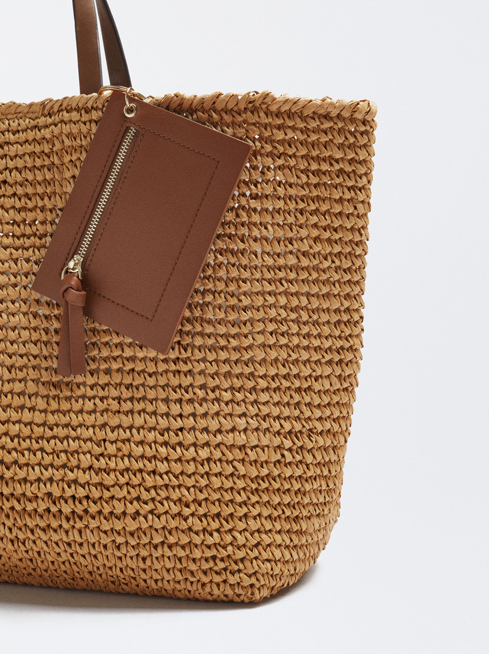 Parfois Straw With Pendant Prenosná Taška Damske Hnede | Slovensko-SUNL35019