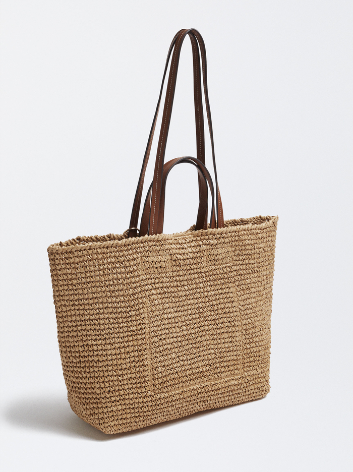 Parfois Straw With Pendant Prenosná Taška Damske Hnede | Slovensko-SUNL35019