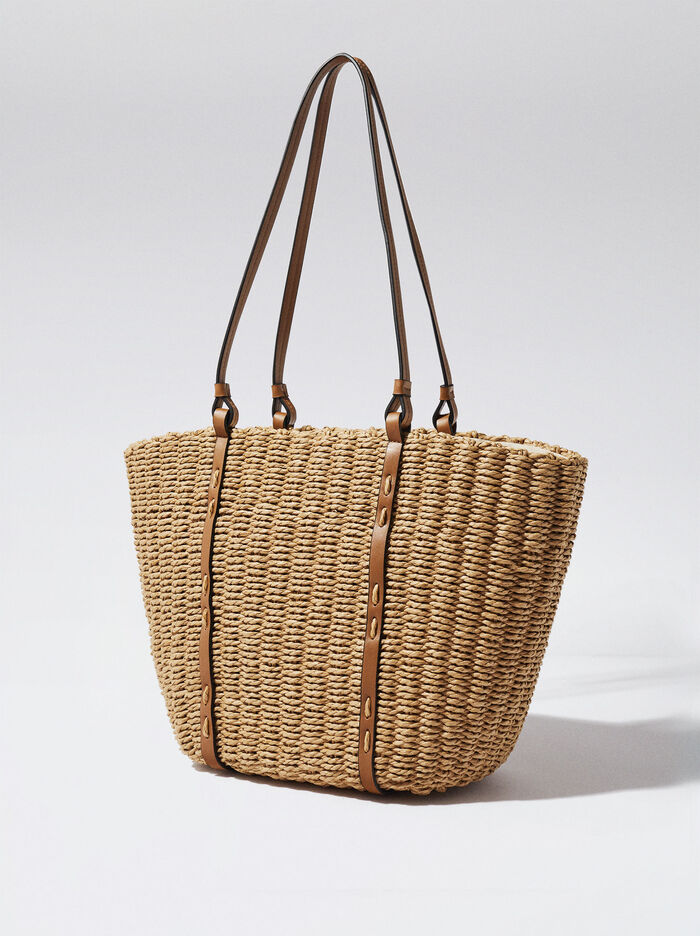 Parfois Straw With Pendant Prenosná Taška Damske Béžové | Slovensko-XQTR71280