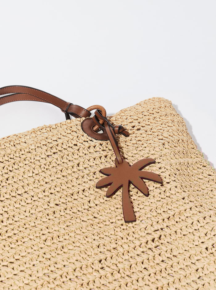 Parfois Straw With Pendant Prenosná Taška Damske Hnede | Slovensko-ZPUI82036