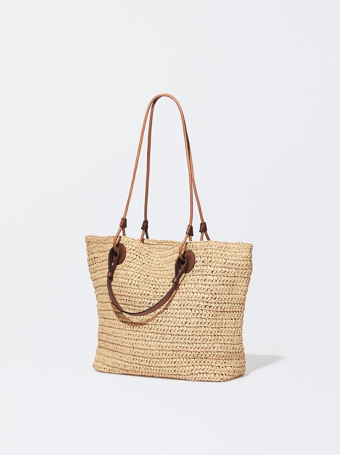 Parfois Straw With Pendant Prenosná Taška Damske Hnede | Slovensko-ZPUI82036