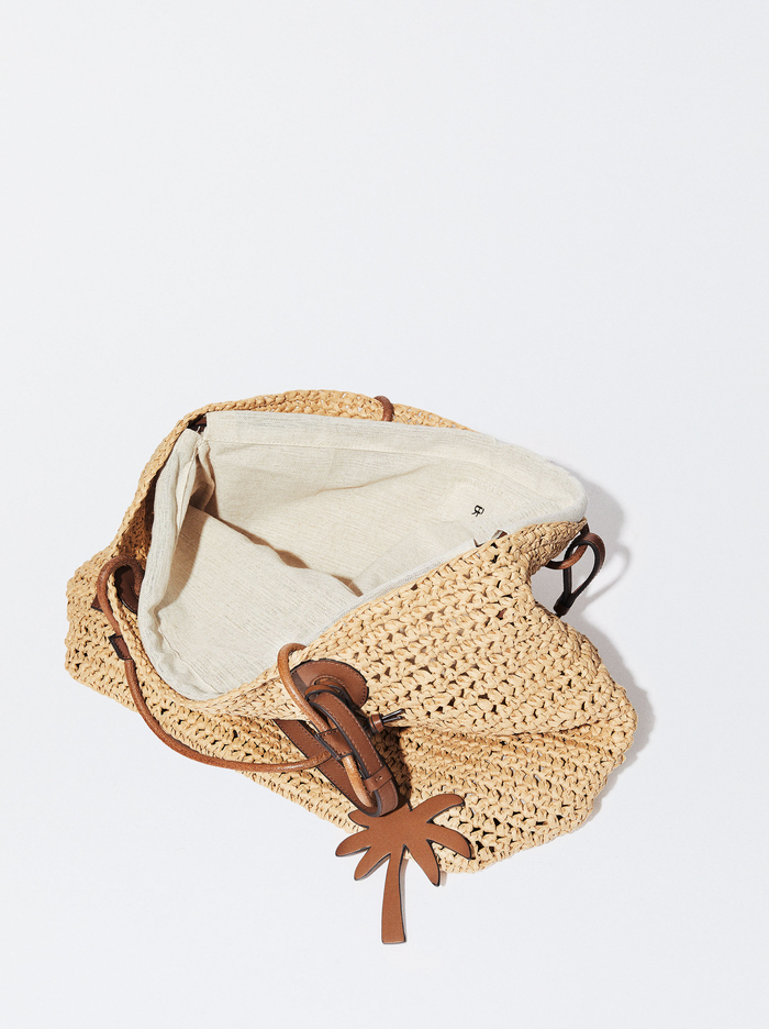 Parfois Straw With Pendant Prenosná Taška Damske Hnede | Slovensko-ZPUI82036