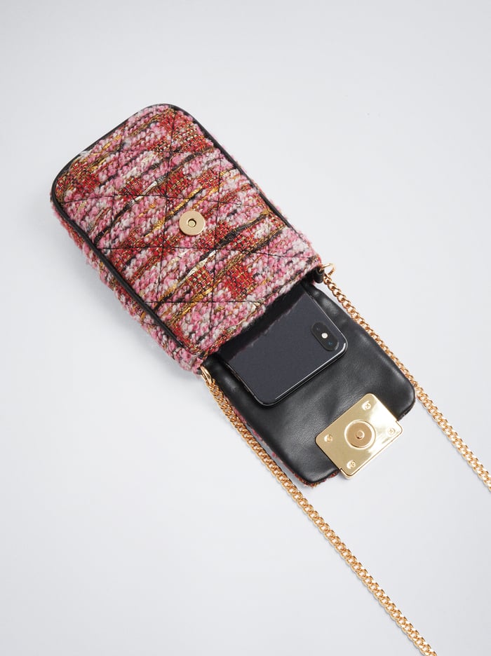 Parfois Tweed Taska Na Mobil Damske Červené | Slovensko-DKSX81602