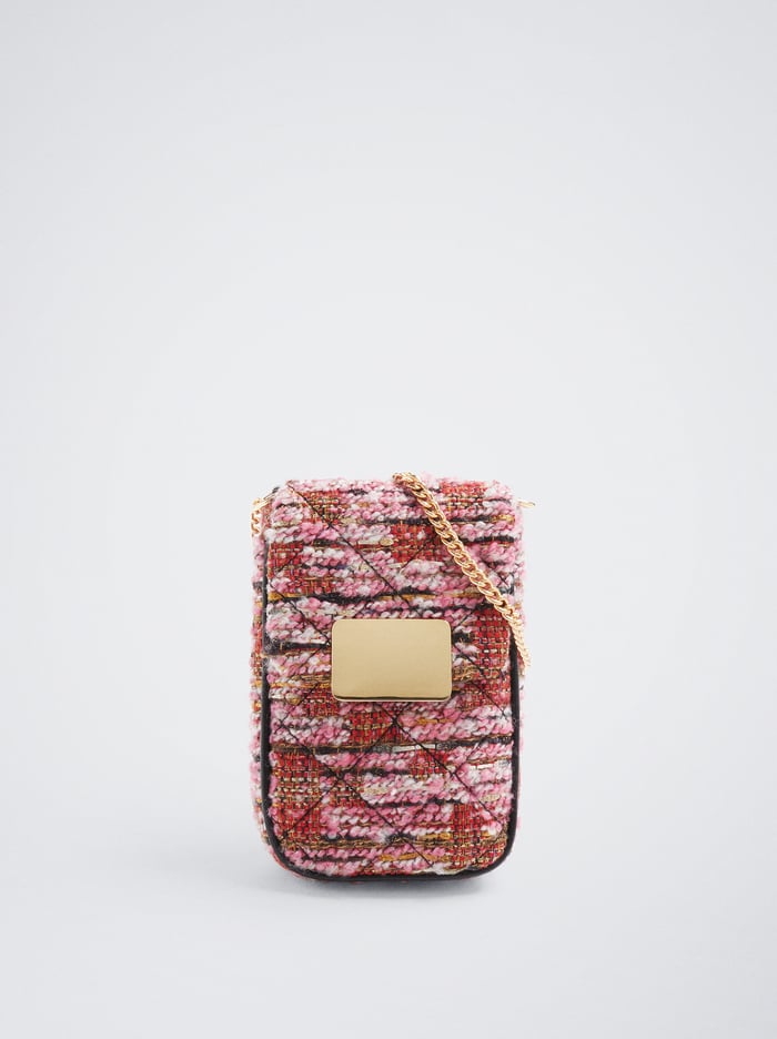 Parfois Tweed Taska Na Mobil Damske Červené | Slovensko-DKSX81602
