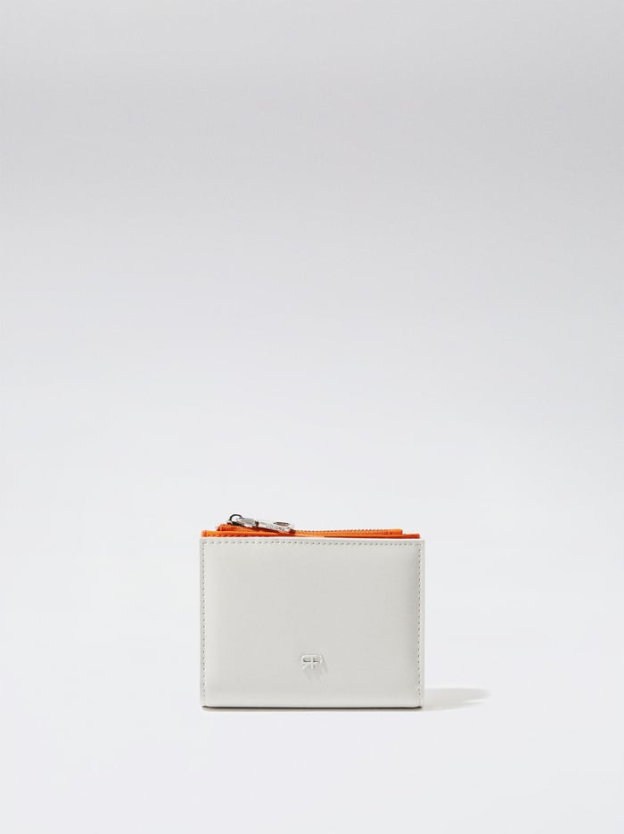 Parfois Two-Tone Držiteľ Karty Damske Biele | Slovensko-SZBD89723