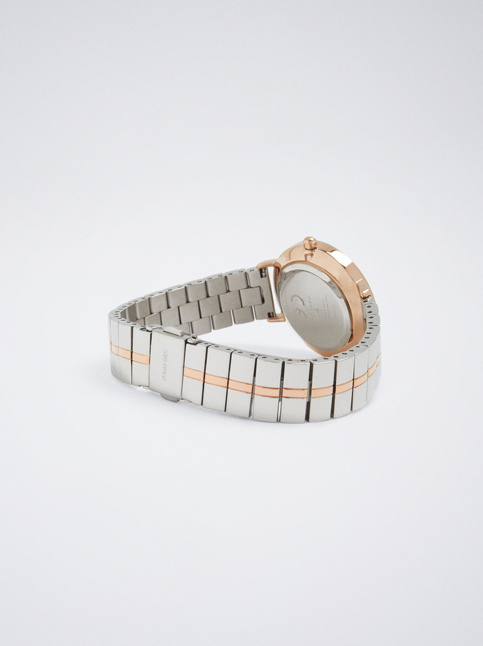 Parfois Two-Toned Steel Remienkove Hodinky Damske Strieborne | Slovensko-TOVP34109