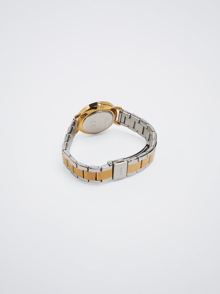 Parfois Two-Toned Steel Remienkove Hodinky Damske Zlate | Slovensko-WDSJ91804