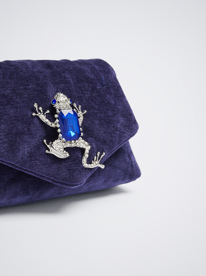 Parfois Velvet With Charm Kabelky Damske Modre | Slovensko-GIJA01683