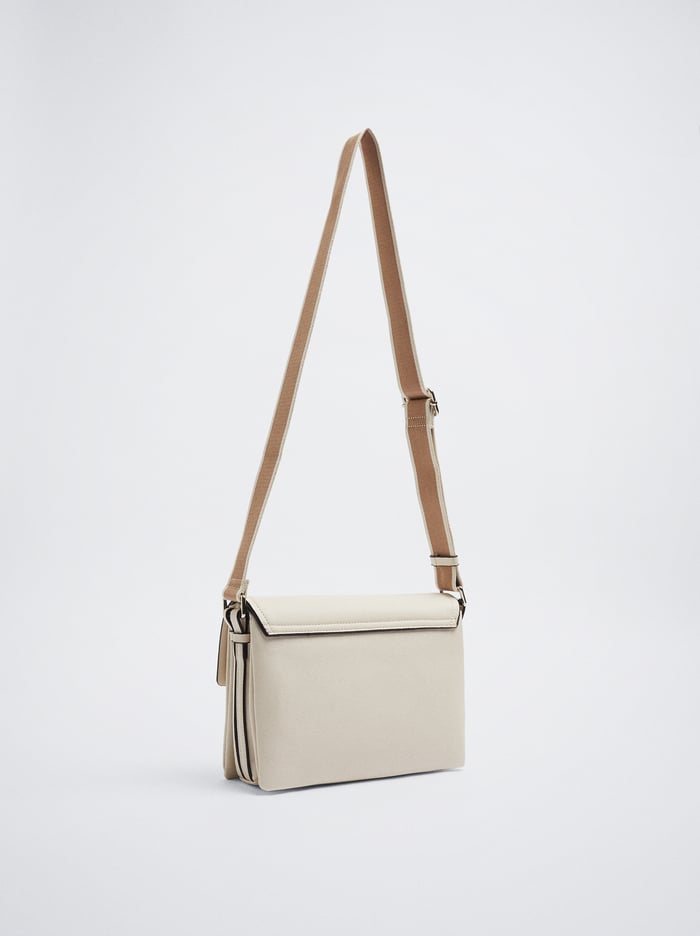 Parfois Webbing Remienkove Crossbody Kabelka Damske Biele | Slovensko-VZGY17263