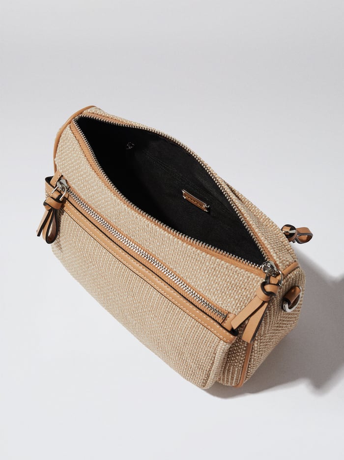 Parfois Webbing Remienkove Crossbody Kabelka Damske Béžové | Slovensko-XVHF63914