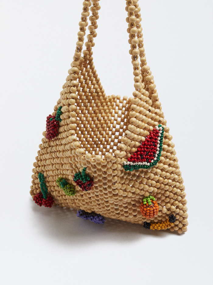 Parfois Wooden With Beads Kabelky Damske Viacfarebný | Slovensko-NZKG94803