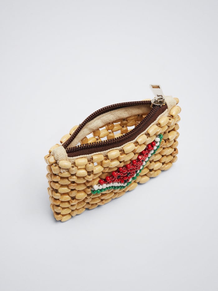 Parfois Wooden With Beads Penazenka Na Mince Damske Viacfarebný | Slovensko-HIQX01673