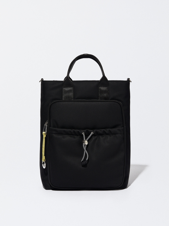 Parfois 15 Nylon-Effect Batohy Damske Čierne | Slovensko-WEZK85374