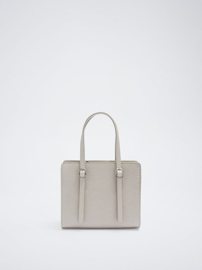 Parfois Animal Embossed Crossbody Kabelka Damske Biele | Slovensko-FCTV51624