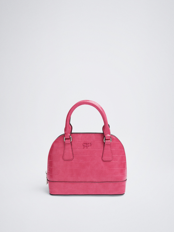 Parfois Animal Embossed Crossbody Kabelka Damske Ruzove | Slovensko-HIQC62074