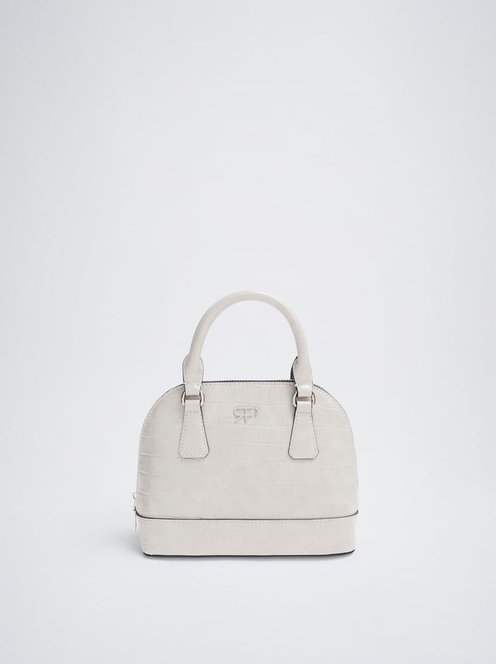 Parfois Animal Embossed Crossbody Kabelka Damske Biele | Slovensko-HZID61390