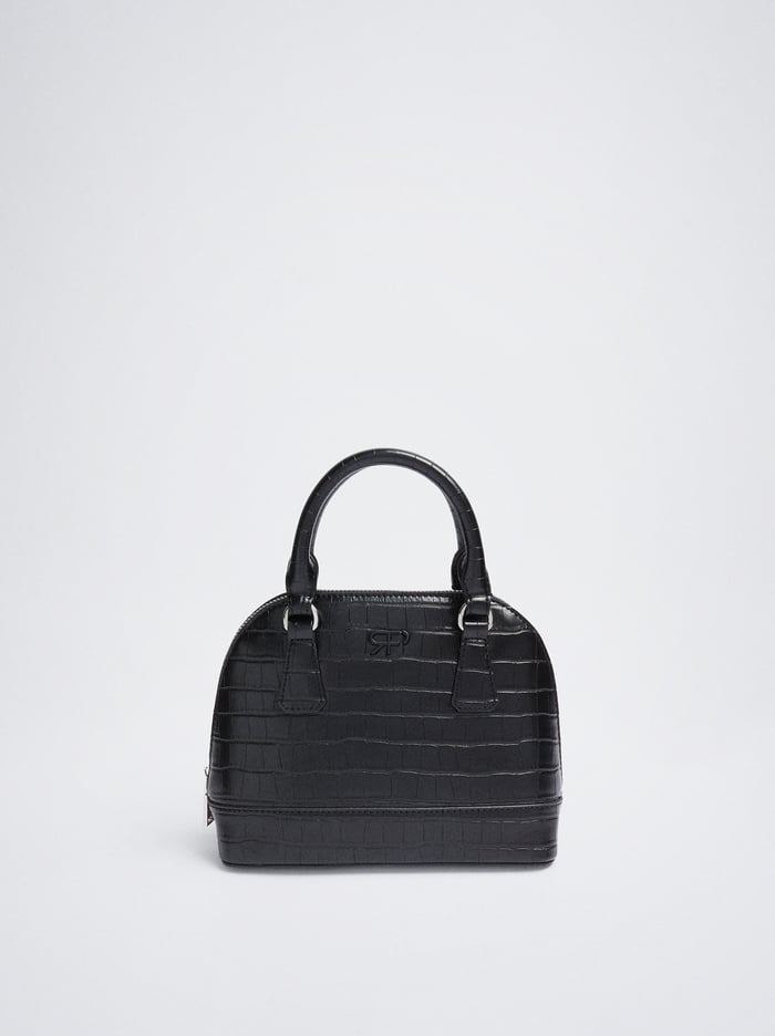 Parfois Animal Embossed Crossbody Kabelka Damske Čierne | Slovensko-JBCP98162