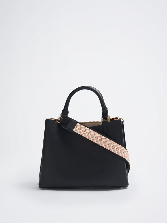 Parfois Basic With Double Handle Prenosná Taška Damske Čierne | Slovensko-FBCV61849